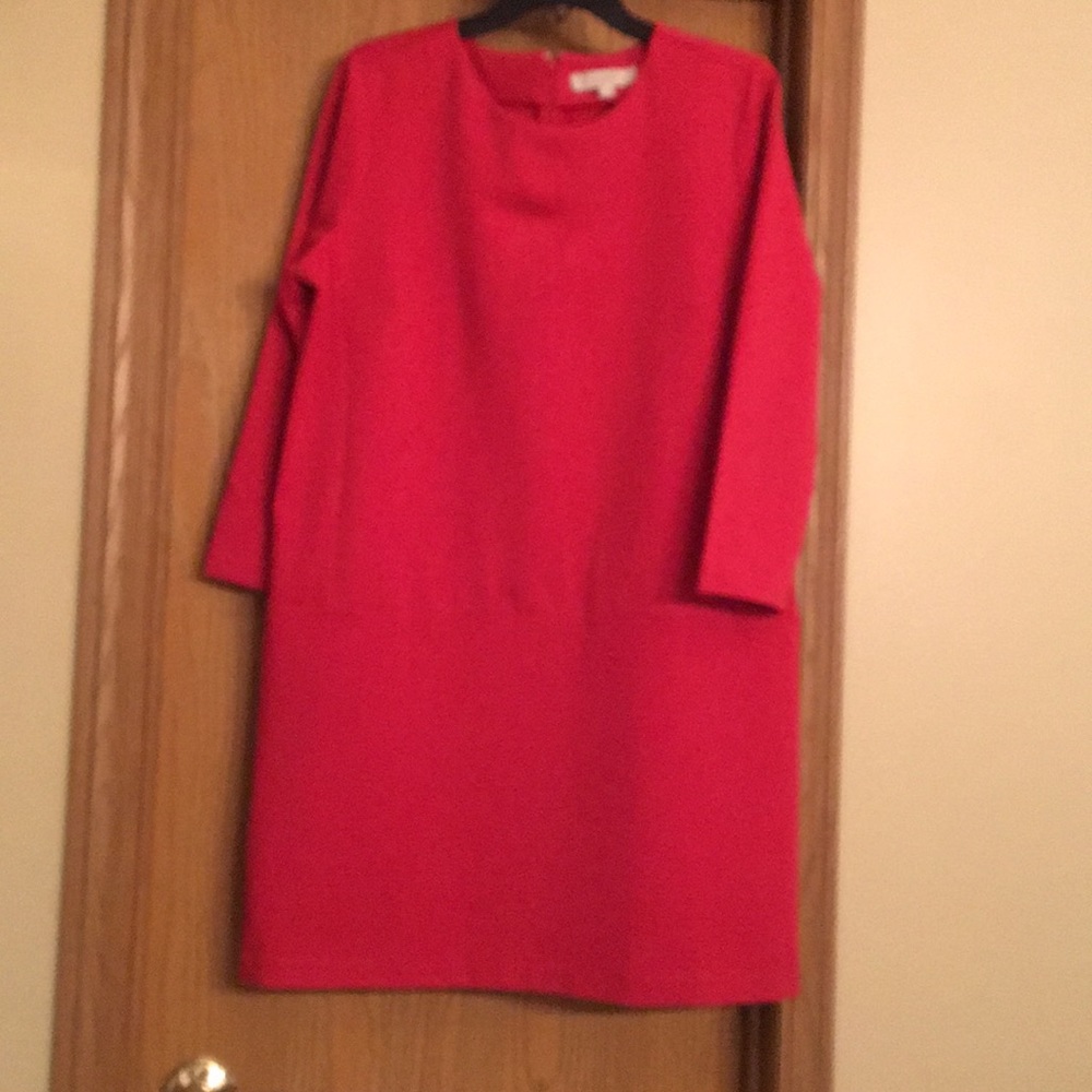 Loft 3/4 drop waist dress